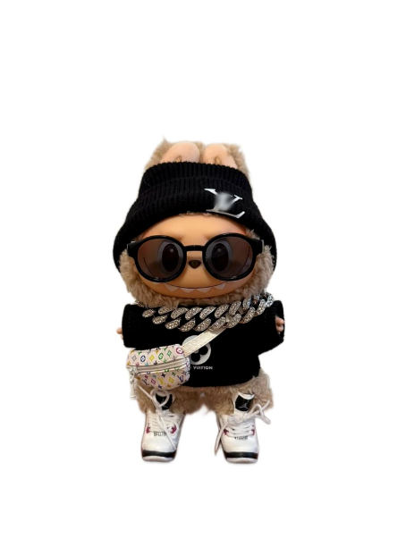 LUXURY SET WITH T-SHIRTS GLASSES BAG SHOES NECKLACE HAT