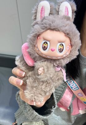 LABUBU - GREY PLUSH TOY